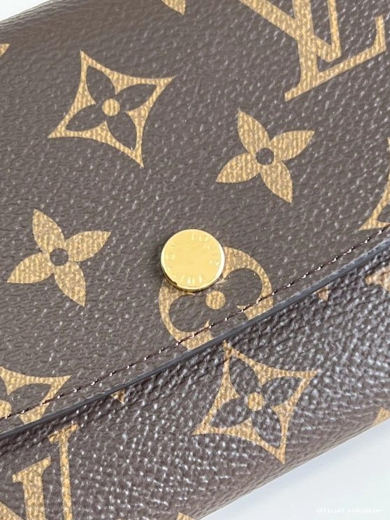 Official oldcobbler wallet EMILIE LOUIS VUITTON 0825